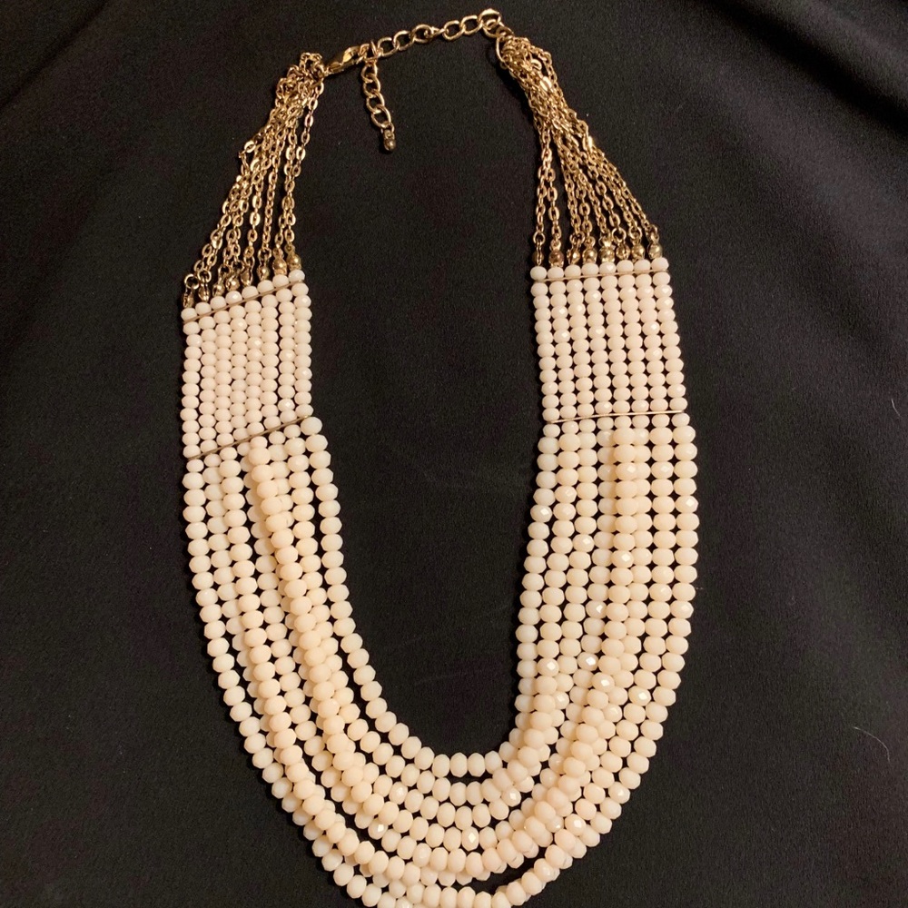 Light Pink Statement Necklace